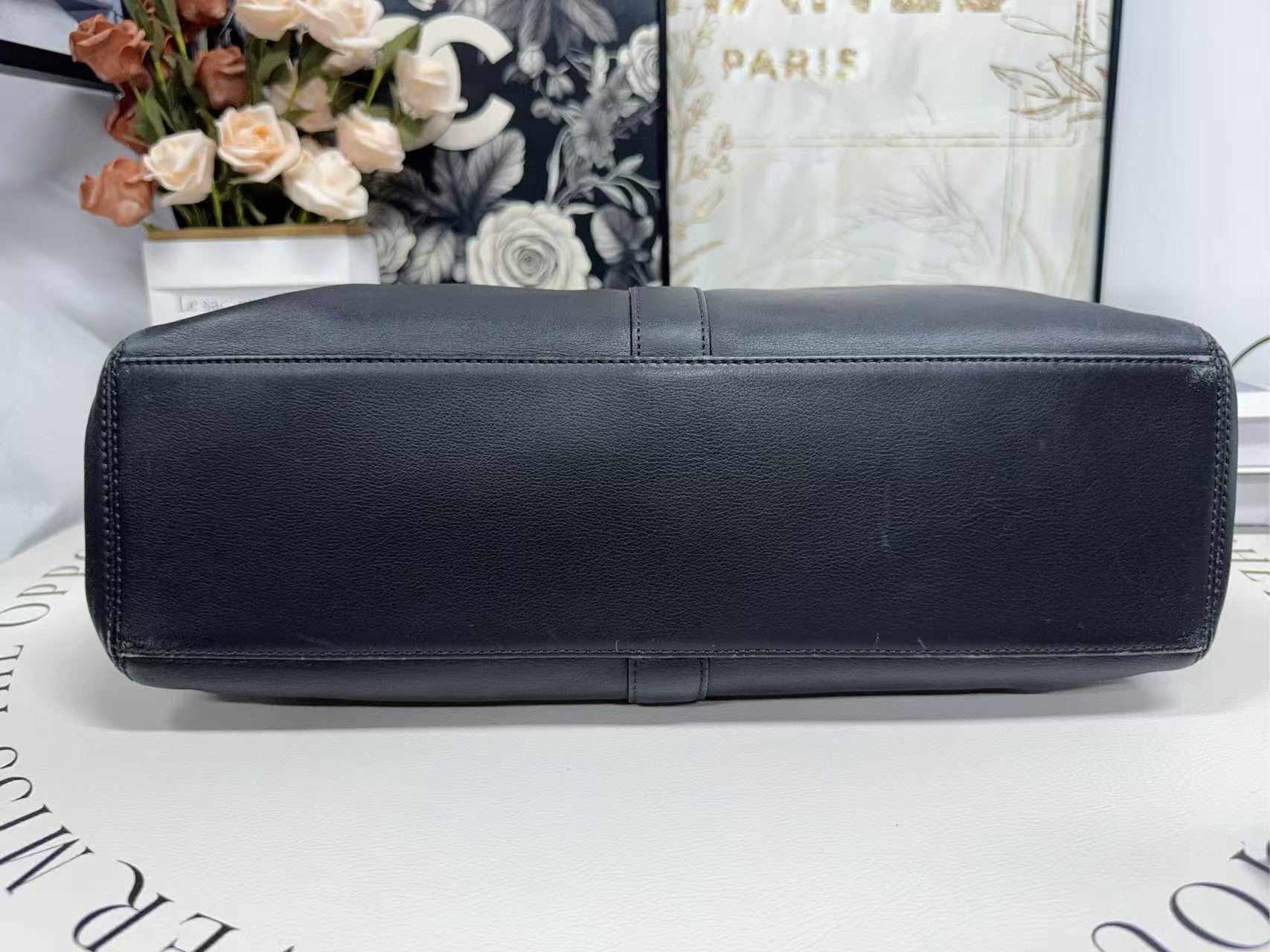 preloved Chanel bag/with card/top handle/Hobo
