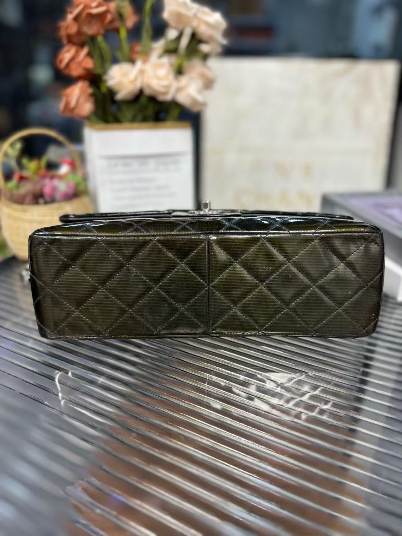 preloved chanel bag CF/shoulder bag/cross body bag/double flip