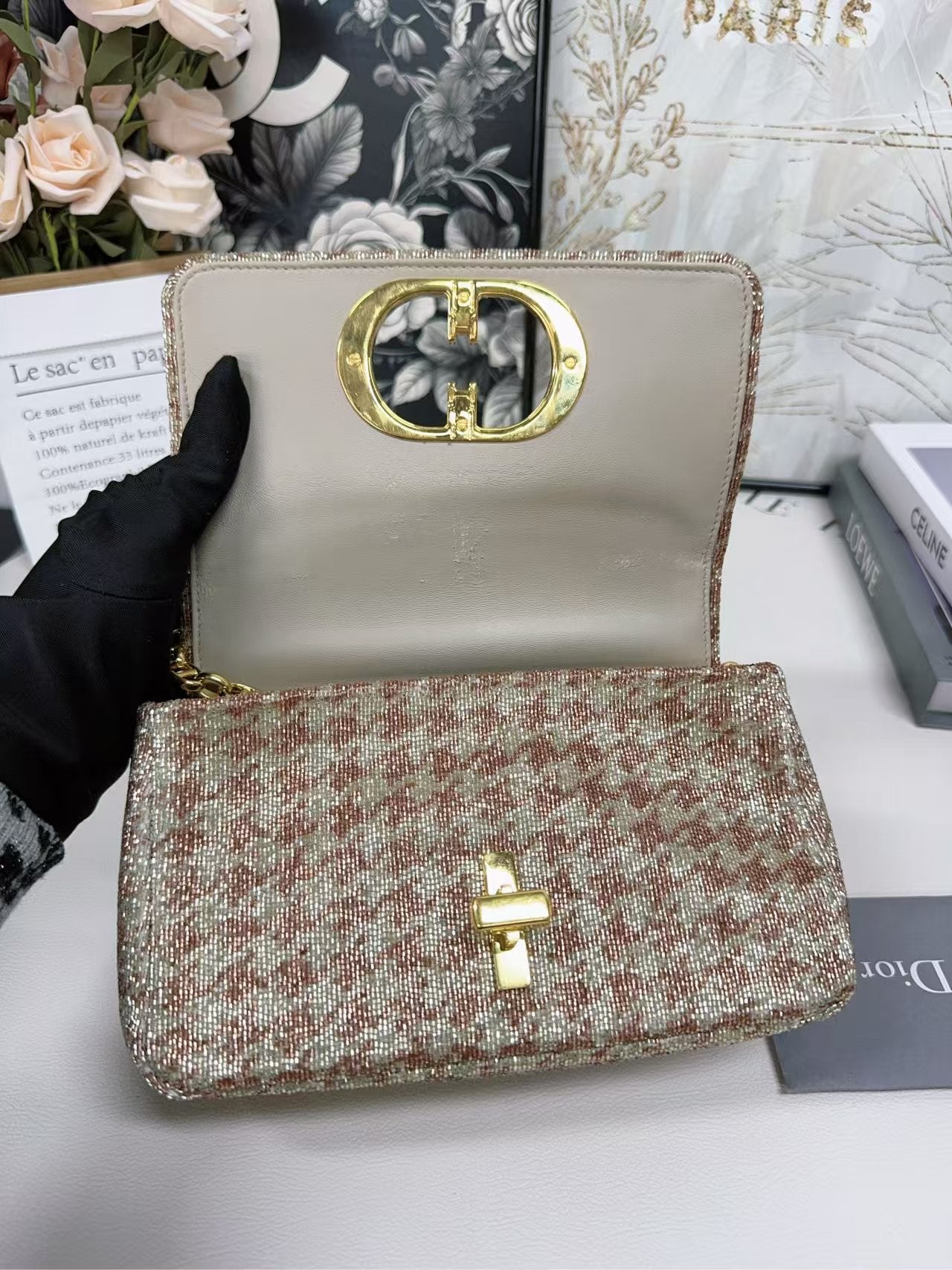 preloved Dior bag shoulder bag/cross body bag/classical