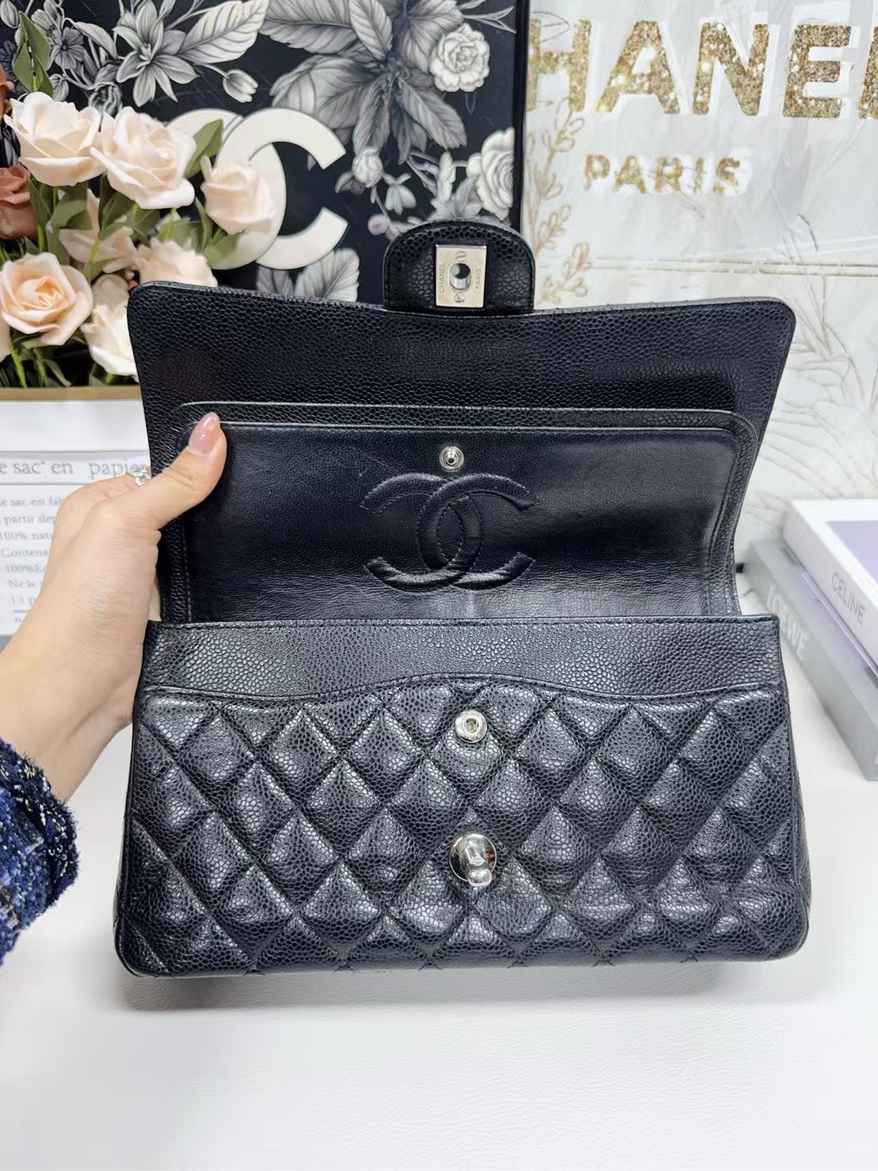 preloved Chanel bag CF shoulder bag/cross body bag