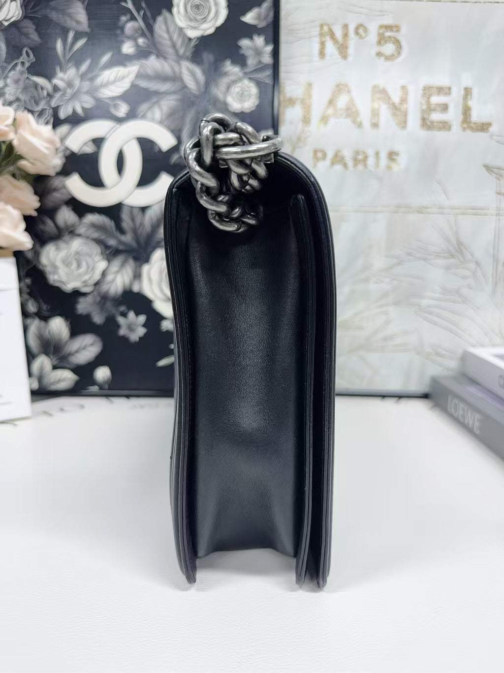 preloved Chanel bag Leboy shoulder bag