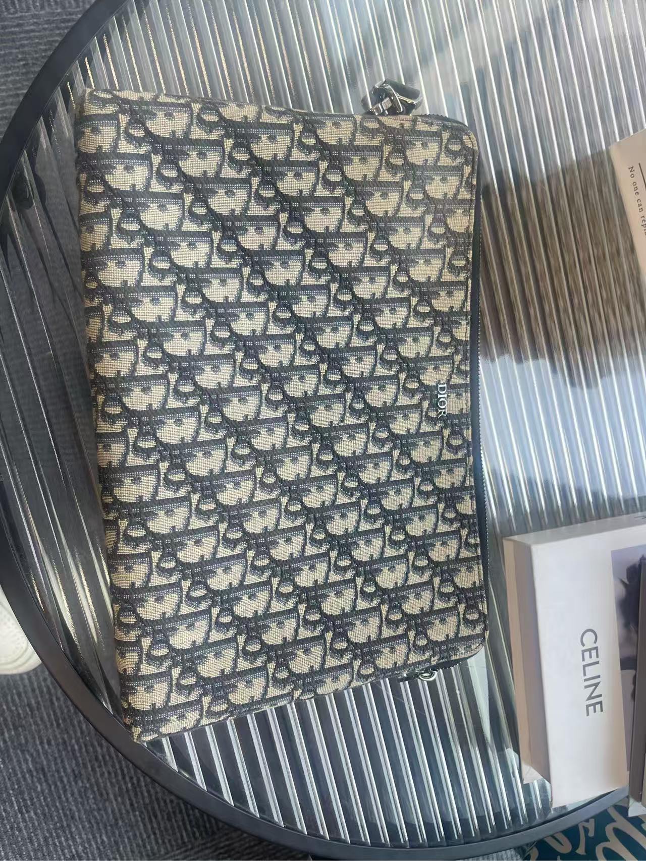 preloved Dior wash bag/handbag