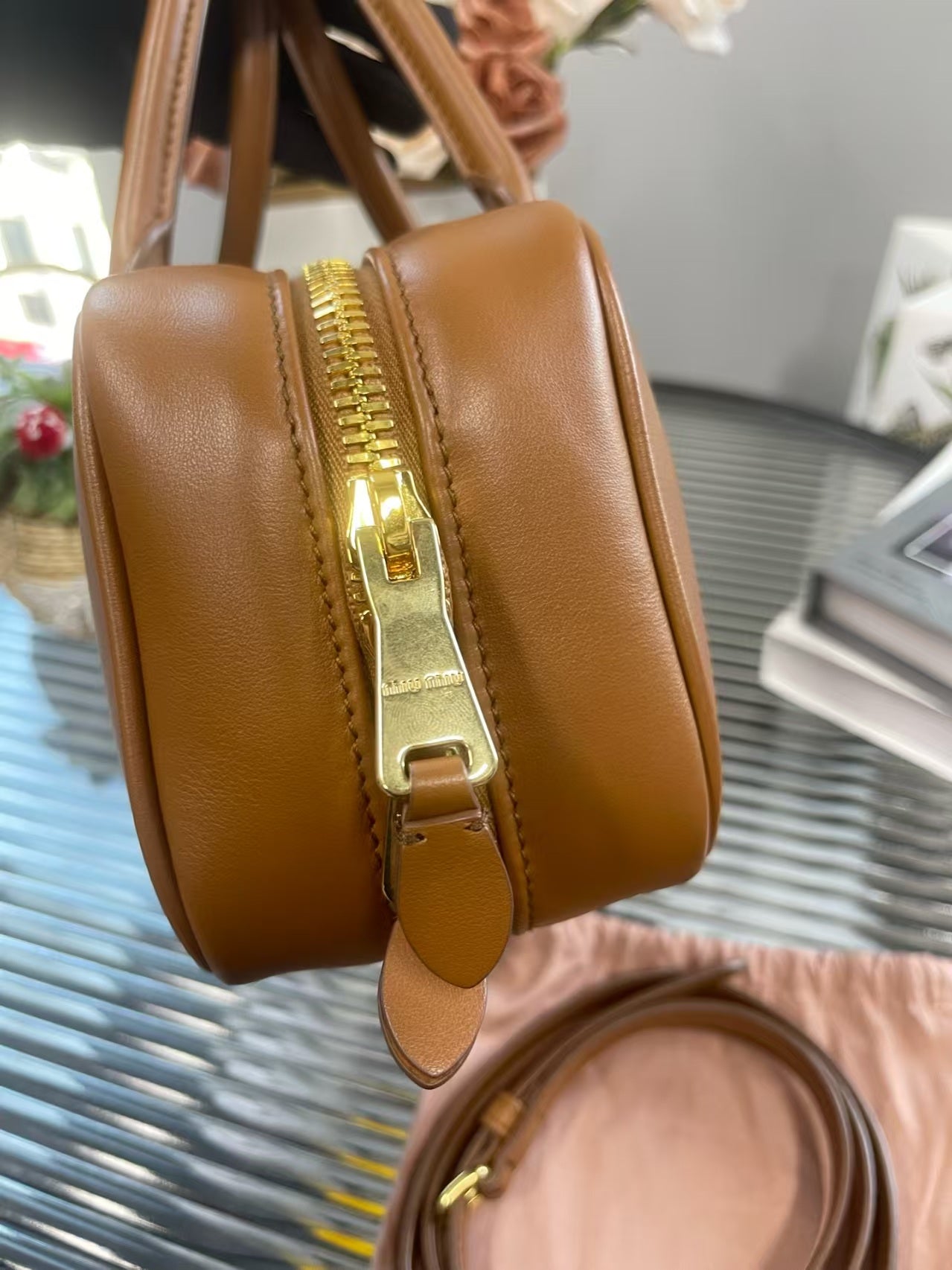 preloved MiuMiu bag Arcadie handbag/shoulder bag/crossbody bag