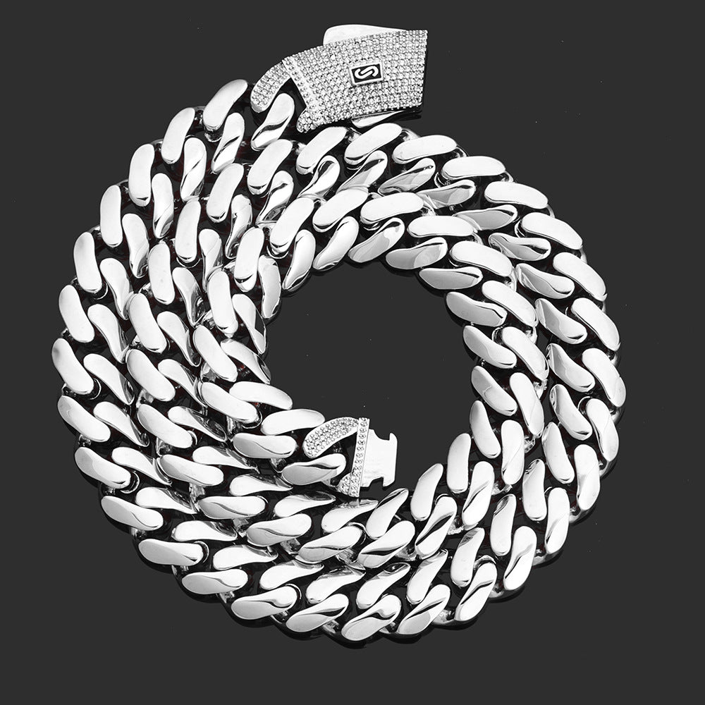 14k Hip pop chain for men